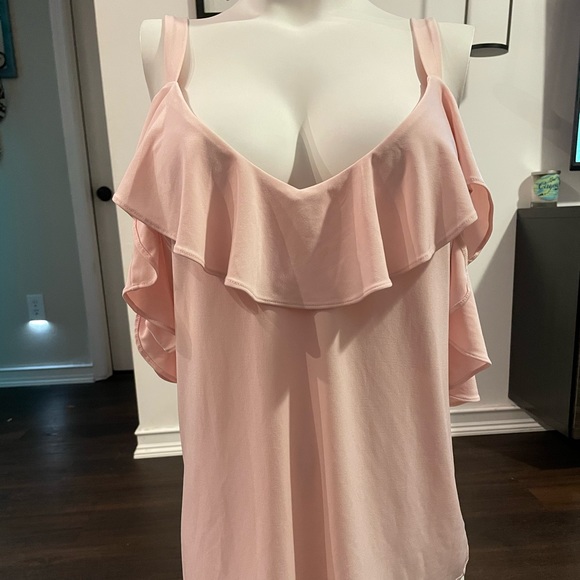 Express Tops - Express “Off The Shoulder” Tank